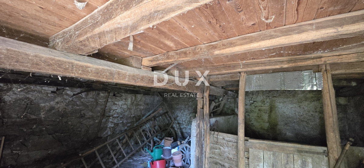 ISTRA, GRAČIŠĆE - Impresivna kamnita hiša z razgledom in vrtom