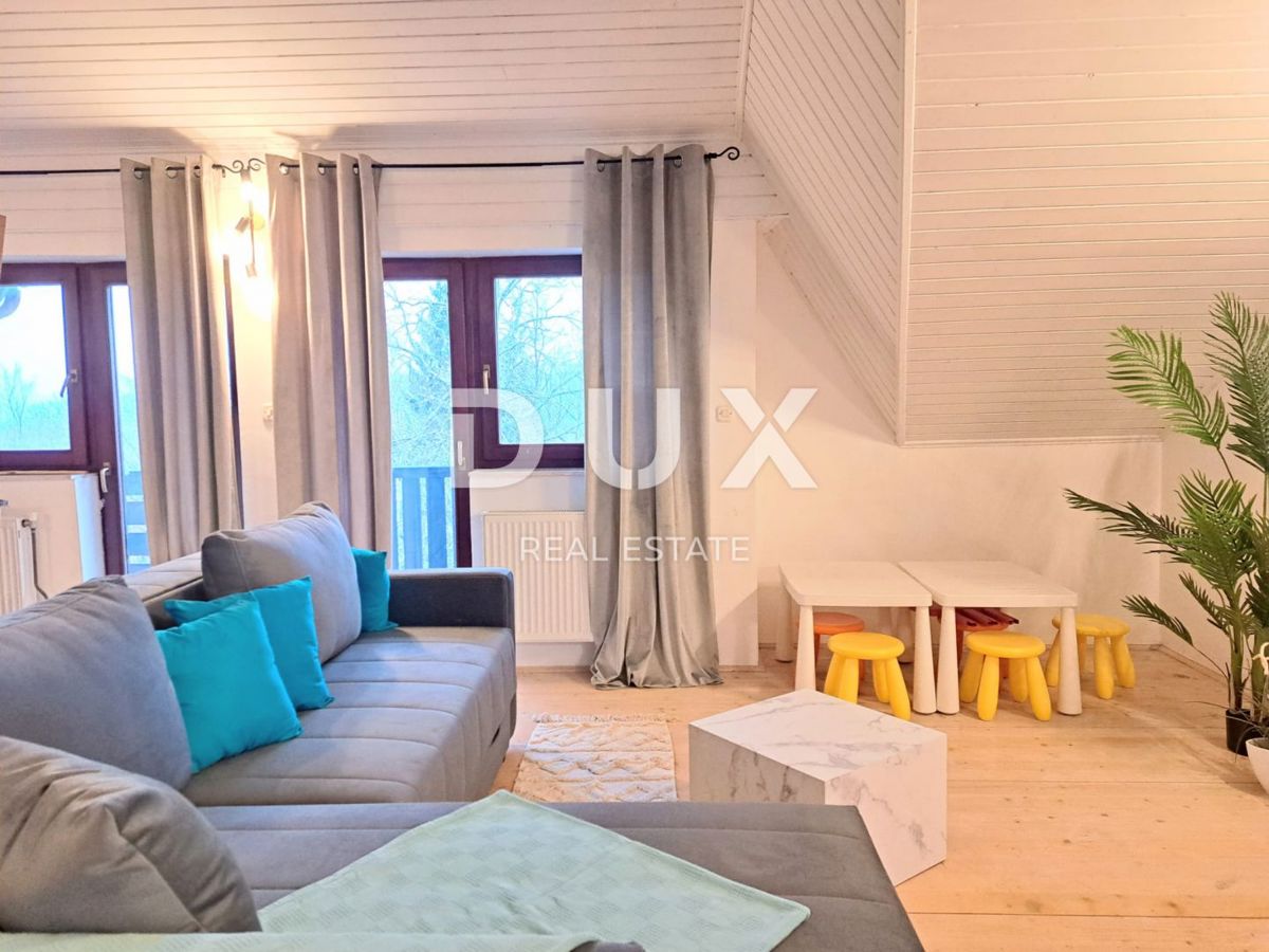 LIKA, PLITVIČKA JEZERA - Obnovljena hiša z bazenom v naravi