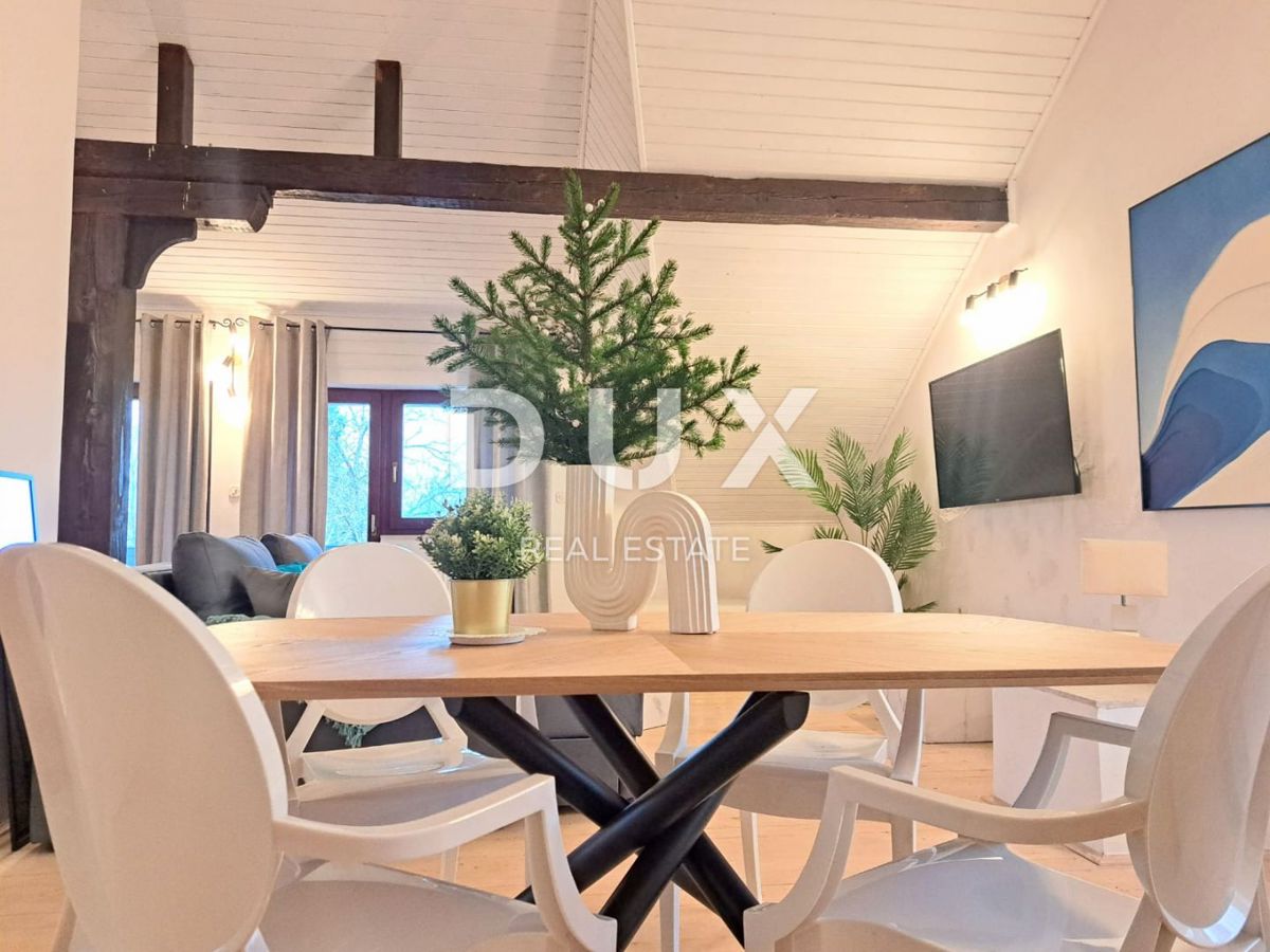 LIKA, PLITVIČKA JEZERA - Obnovljena hiša z bazenom v naravi