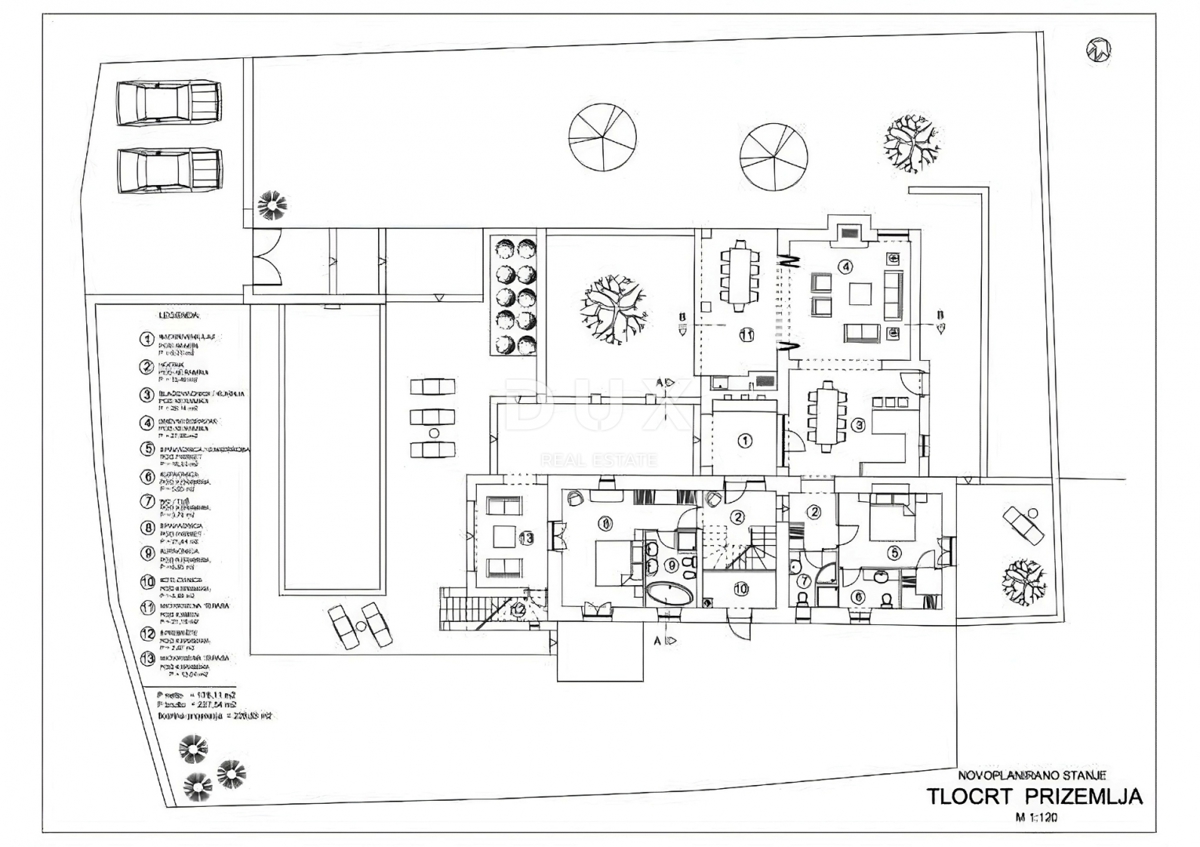 Hiša Višnjan, 309m2
