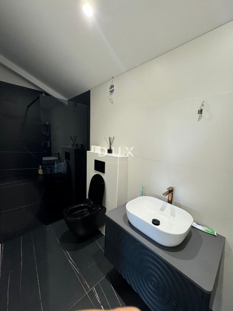 RIJEKA, KOSTRENA - moderna hiša s panoramskim razgledom, garažo in poslovnim prostorom, 500 m od morja