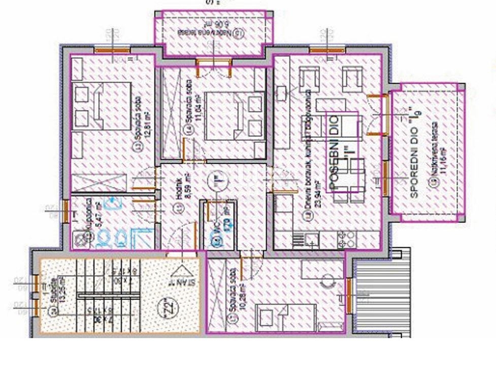 Stanovanje Poreč, 75m2