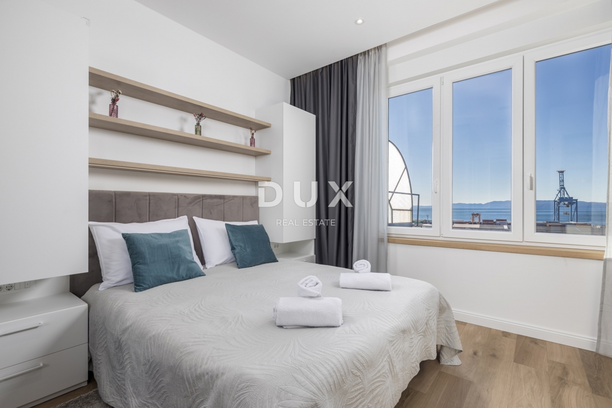 RIJEKA, CENTER - Vrhunsko opremljena nepremičnina s tremi ločenimi enotami in pogledom na celoten Kvarner