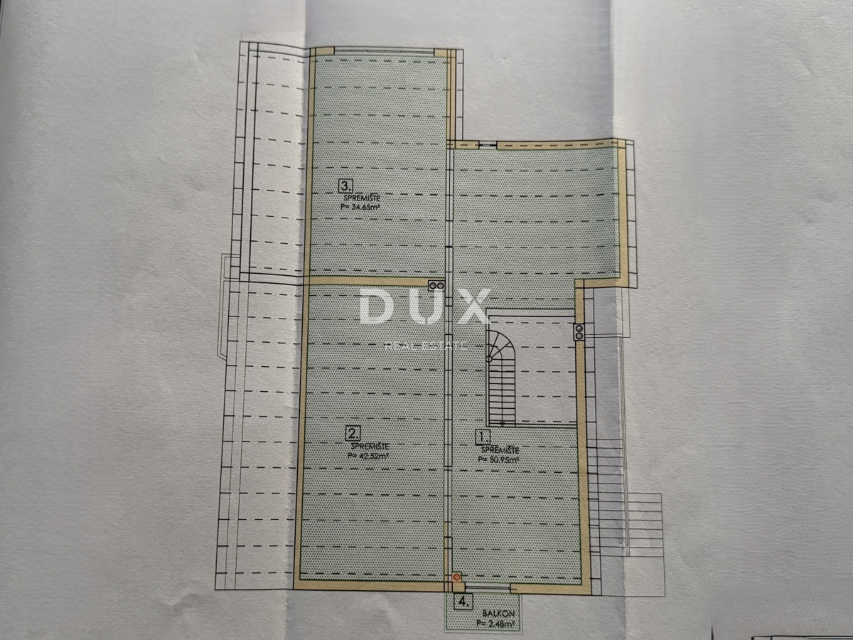 RIJEKA, TRSAT - nadstropje zasebne hiše s čudovitim pogledom na morje, odlična lokacija nad središčem Reke