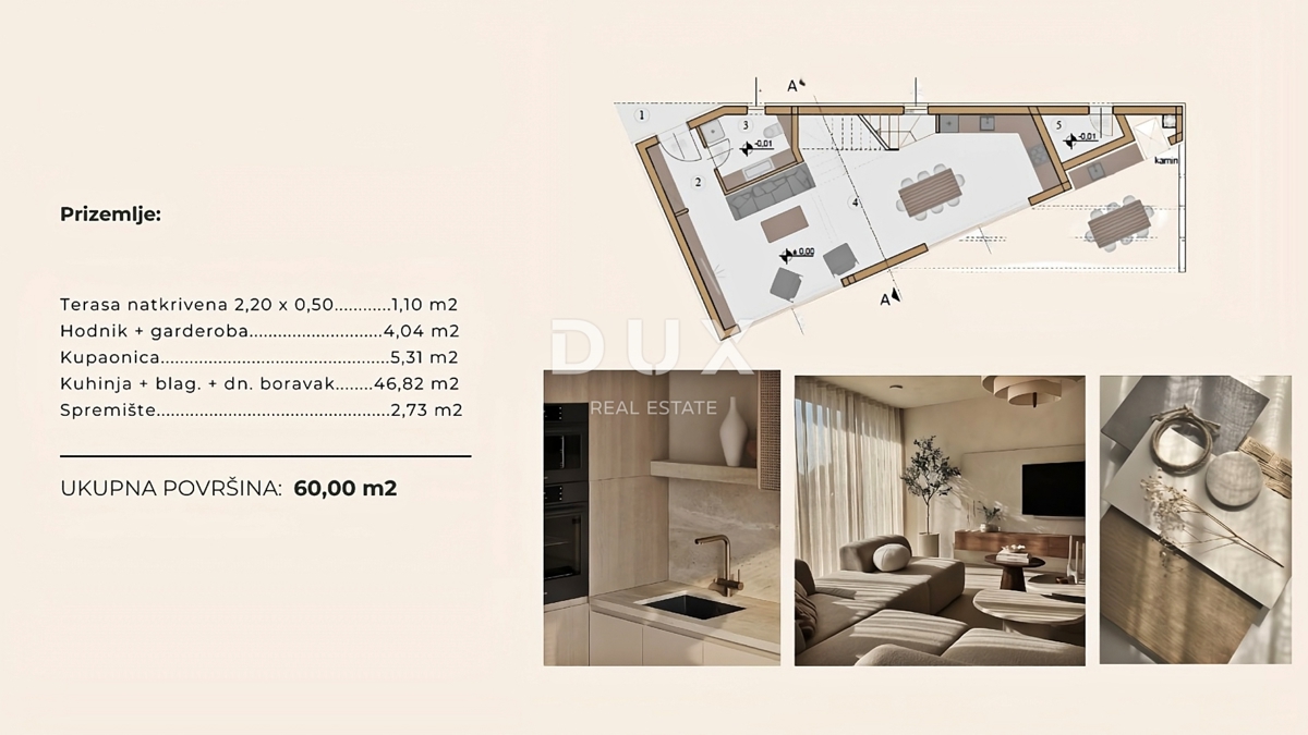 ISTRA, LABIN - Zemljišče z glavnim projektom