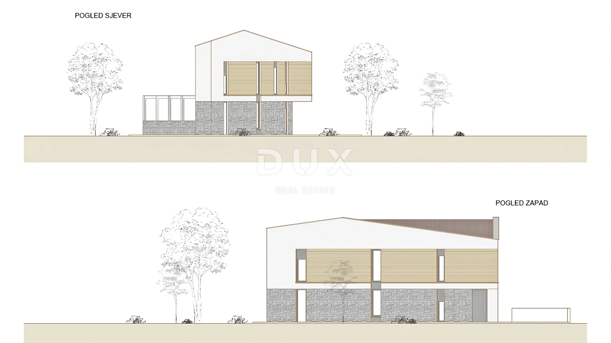 ISTRA, LABIN - Zemljišče z glavnim projektom