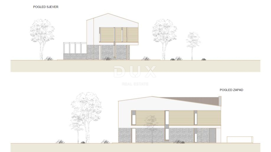 ISTRA, LABIN - Zemljišče z glavnim projektom