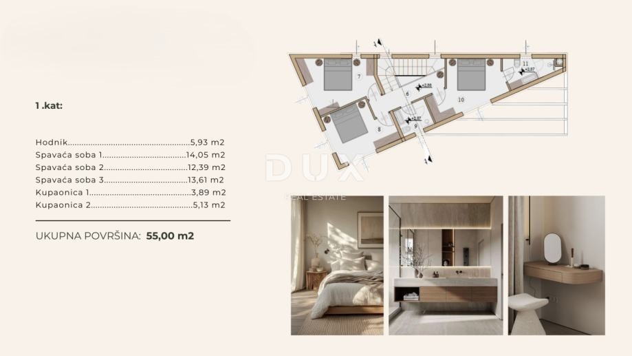 ISTRA, LABIN - Zemljišče z glavnim projektom