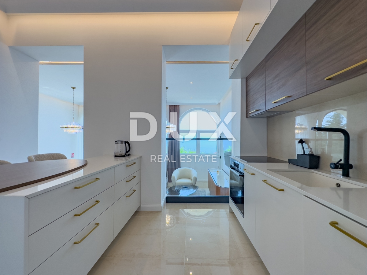 OPATIJA, LOVRAN – ekskluzivno stanovanje s panoramskim razgledom in bazenom