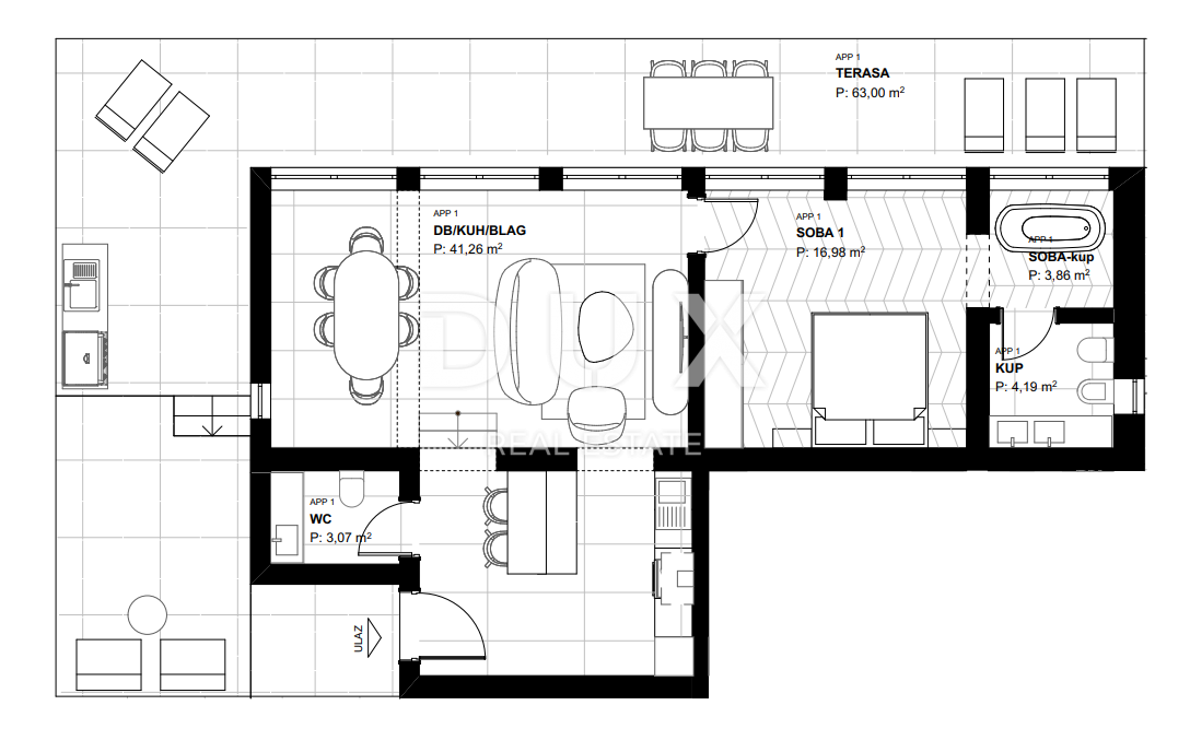 OPATIJA, LOVRAN – ekskluzivno stanovanje s panoramskim razgledom in bazenom