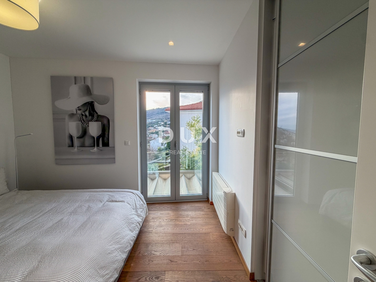 OPATIJA, CENTER - stanovanje v dokončani luksuzni novogradnji z garažo in bazenom