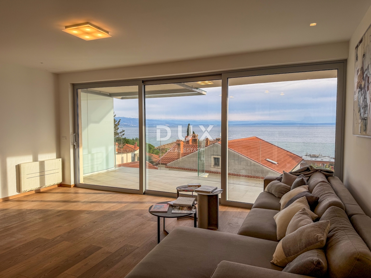 OPATIJA, CENTER - stanovanje v dokončani luksuzni novogradnji z garažo in bazenom