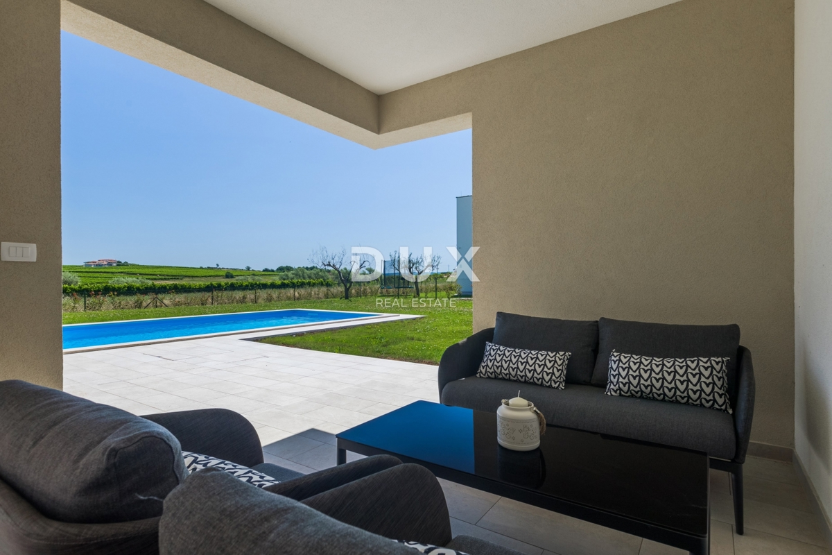 ISTRA, BRTONIGLA – Dve luksuzni vili z bazenoma v mirnem okolju