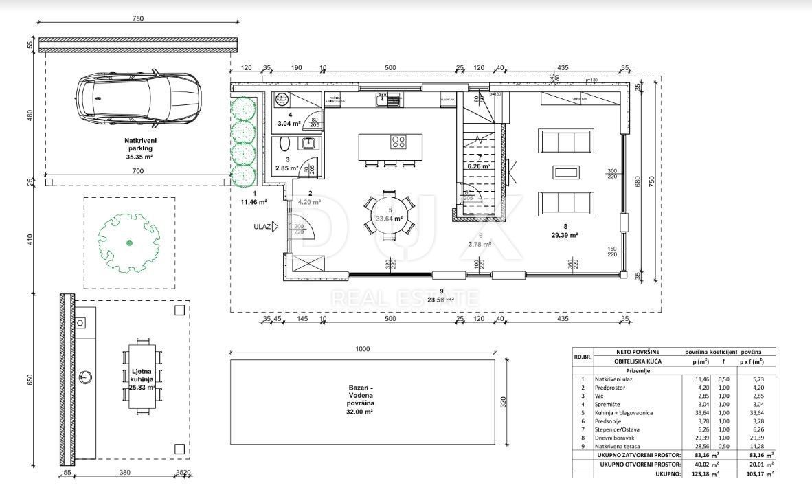 ISTRA, SV. PETAR V GOZDU - Čudovita novogradnja z bazenom in letno kuhinjo