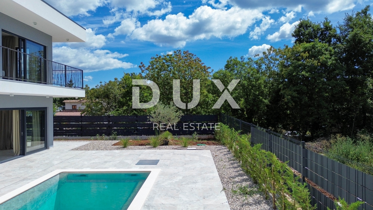 ISTRA, SV. PETAR V GOZDU - Čudovita novogradnja z bazenom in letno kuhinjo