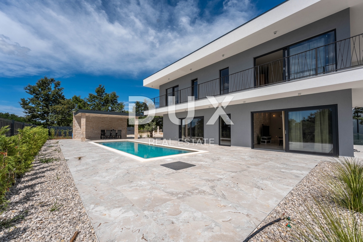ISTRA, SV. PETAR V GOZDU - Čudovita novogradnja z bazenom in letno kuhinjo