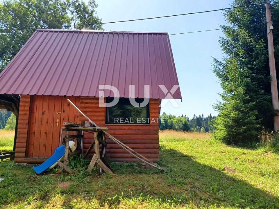GORSKI KOTAR, SLJEME - Prostorna hiša na pravljični lokaciji v naravi