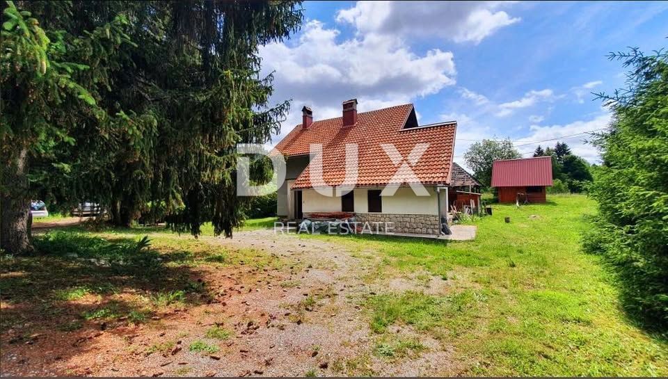 GORSKI KOTAR, SLJEME - Prostorna hiša na pravljični lokaciji v naravi