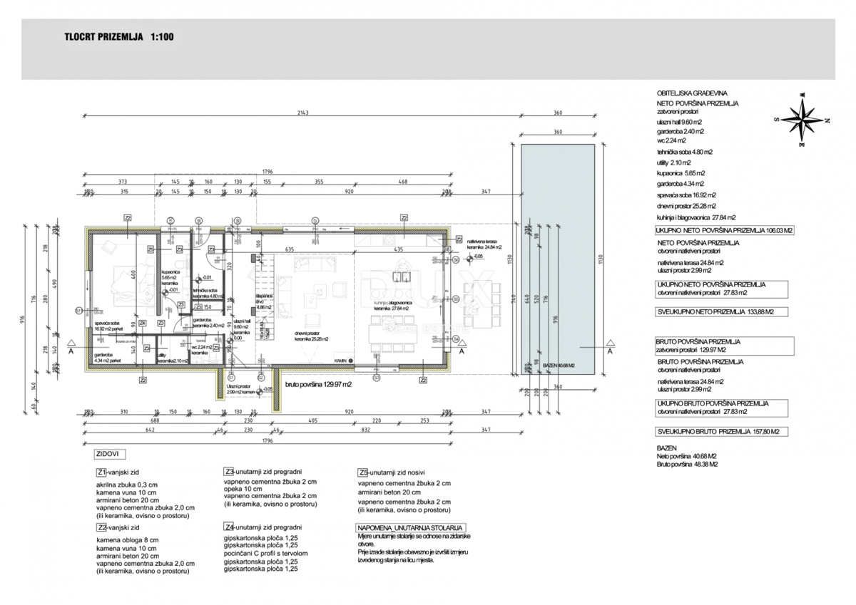 Hiša Poreč, 186,55m2