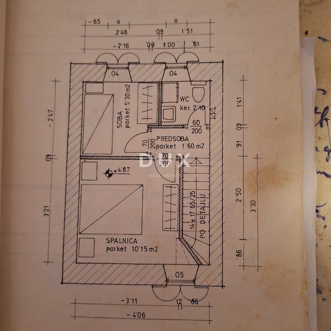OTOK KRK, PUNAT - Dvonadstropno stanovanje z 2 spalnicama + dnevno sobo
