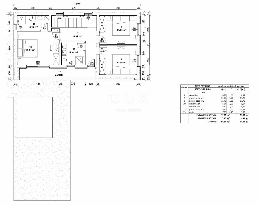 Hiša Žminj, 161,50m2