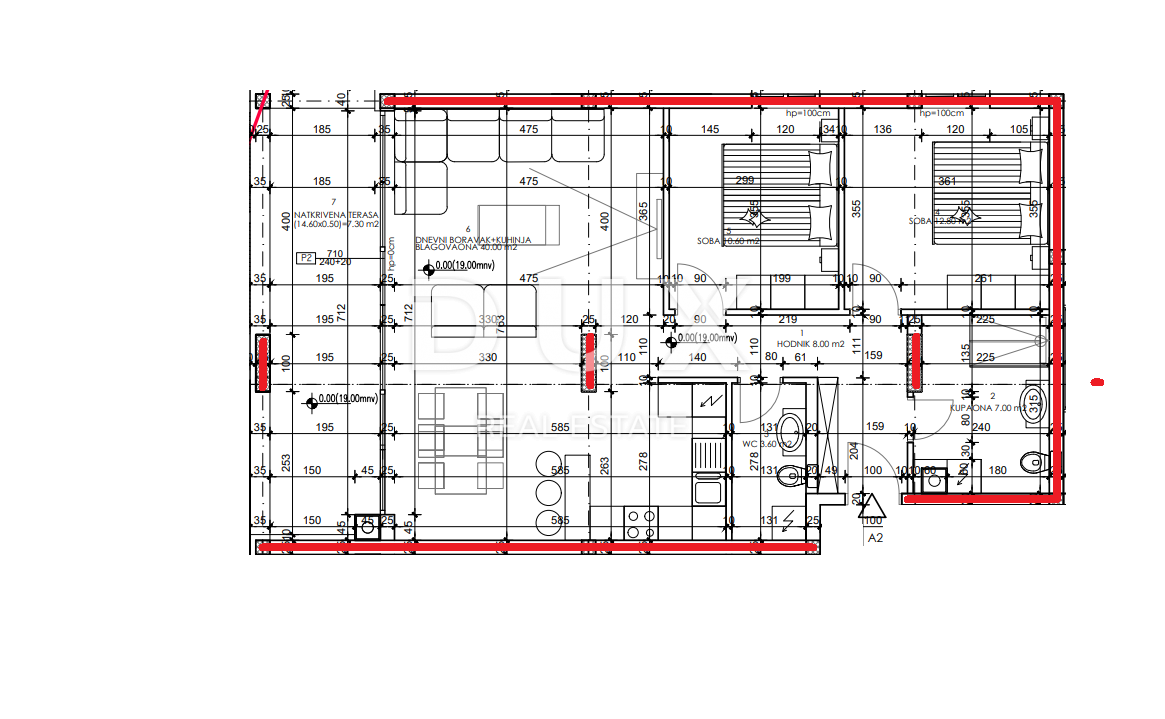 Veli vrh, Pula, 89,30m2
