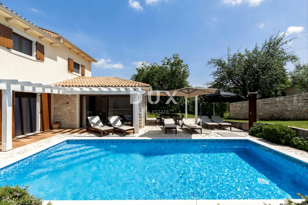 ISTRA, BARBAN - Mediteranska hiša z bazenom