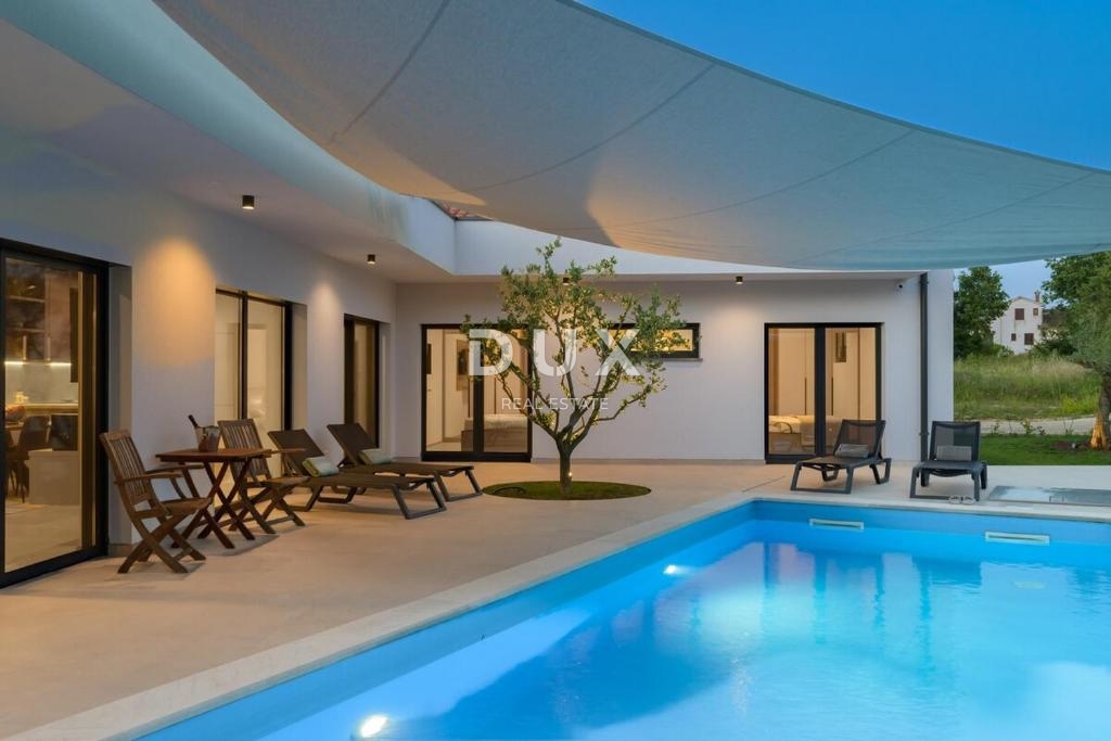 ISTRA, ROVINJ - Novozgrajena moderna enonadstropna hiša v mirnem okolju