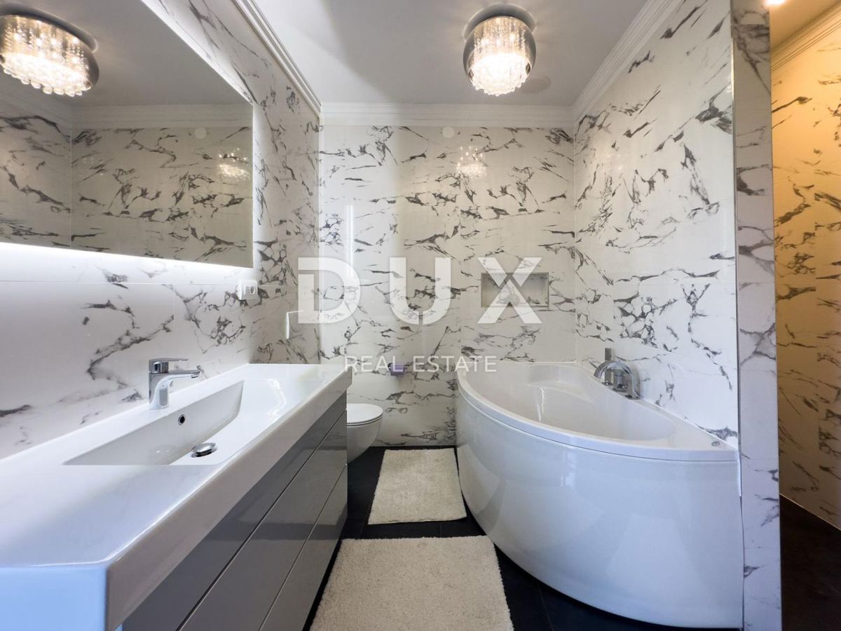 OPATIJA, POBRI - SAMO PRI NAS! Dizajnersko opremljeno stanovanje s panoramskim pogledom na morje