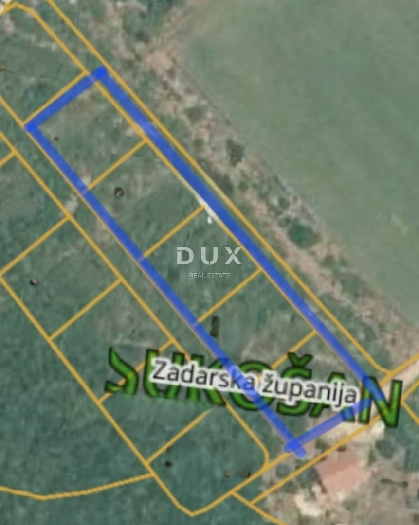 SUKOŠAN, DEBELJAK - Gradbeno zemljišče s pogledom na morje