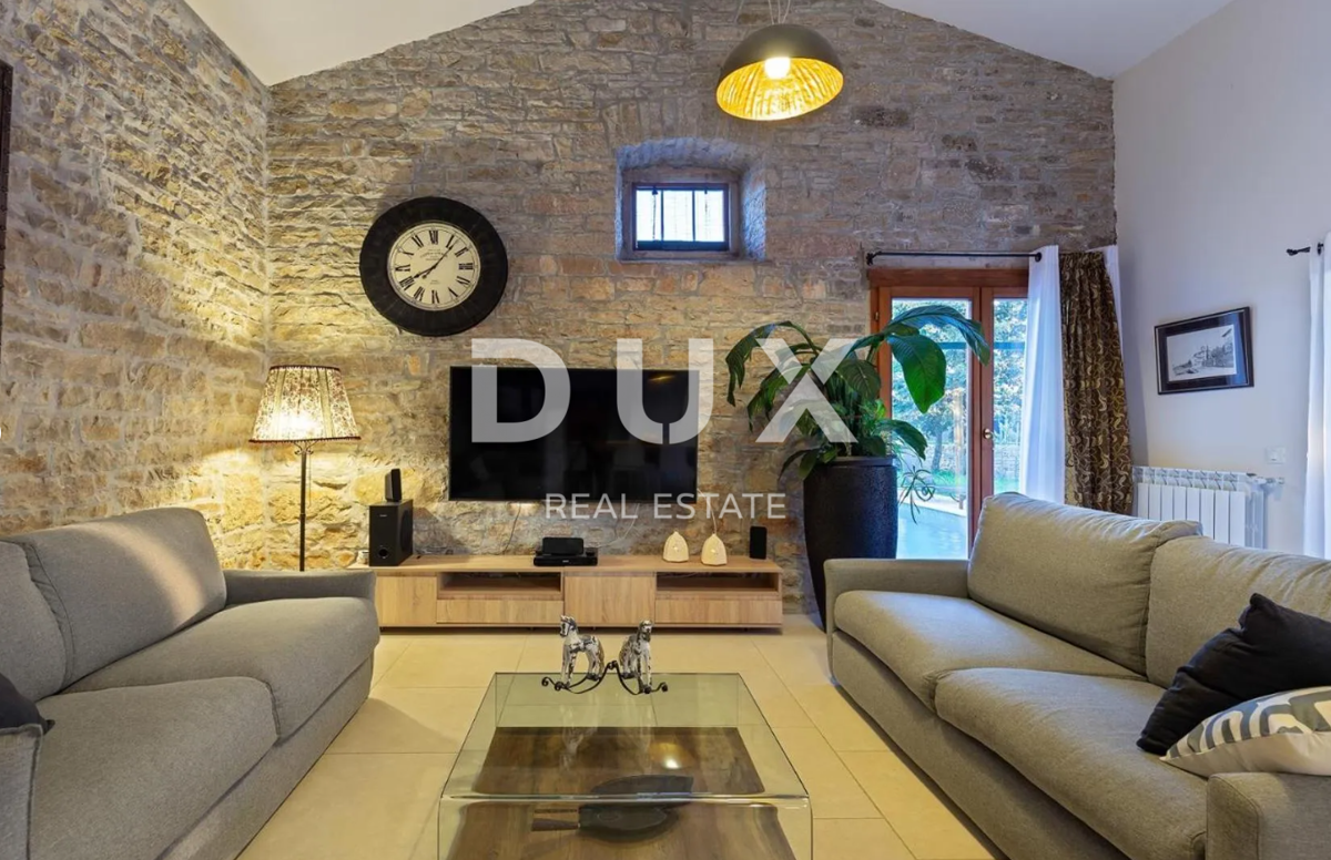 ISTRA, ŽMINJ (OKOLICA) - Impresivna istrska kamnita hiša z bazenom