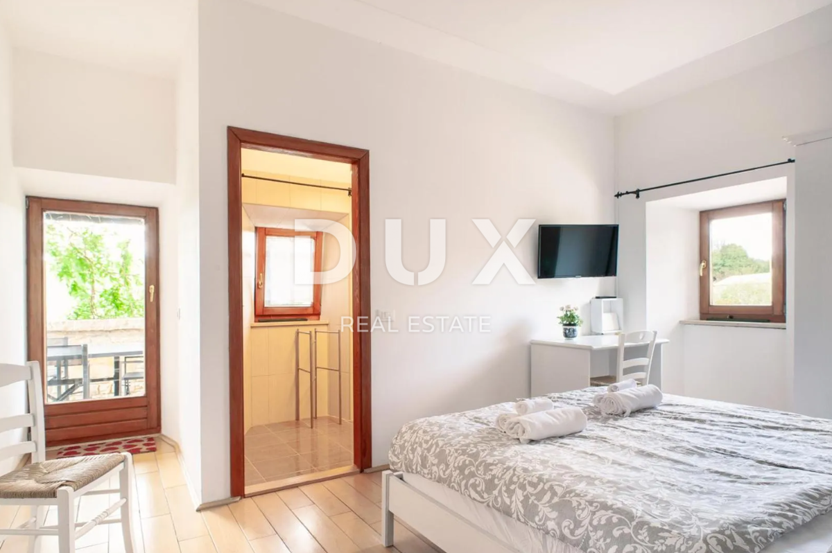 ISTRA, ŽMINJ (OKOLICA) - Impresivna istrska kamnita hiša z bazenom