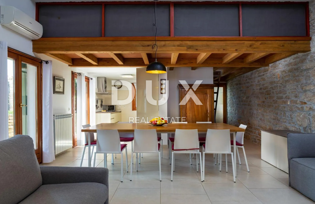 ISTRA, ŽMINJ (OKOLICA) - Impresivna istrska kamnita hiša z bazenom