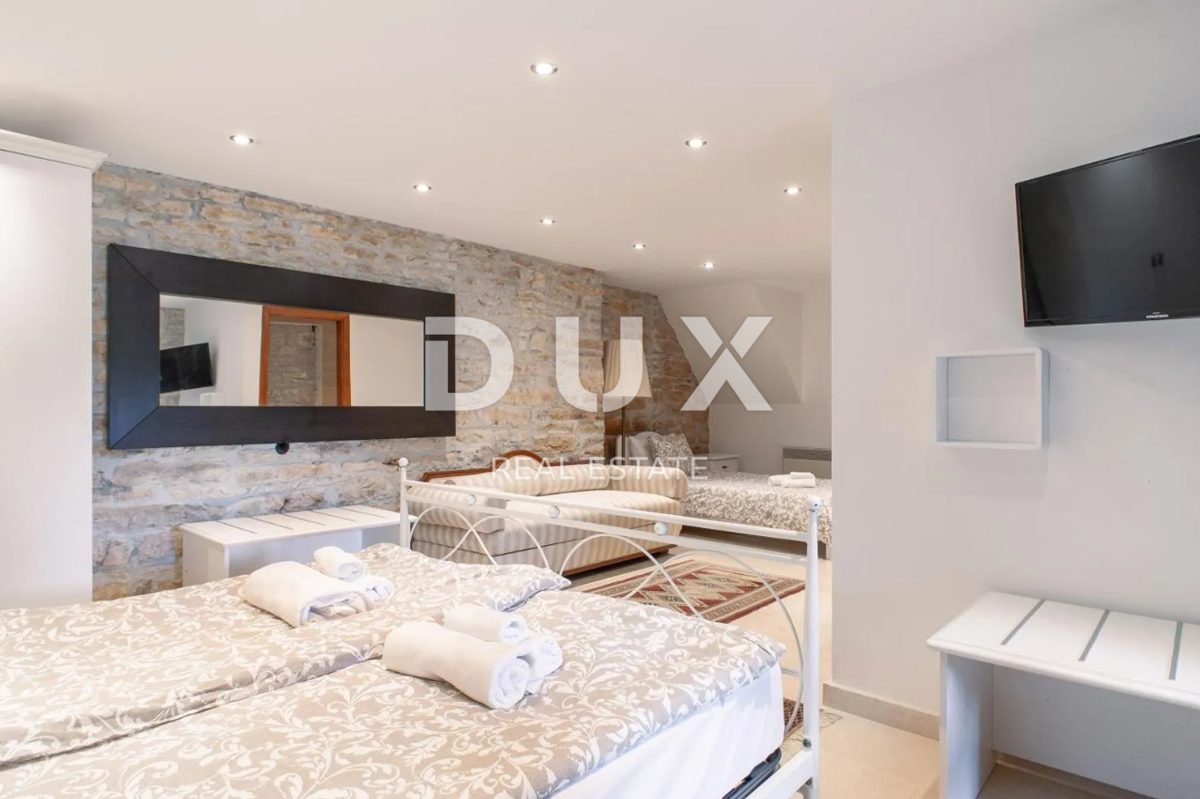 ISTRA, ŽMINJ (OKOLICA) - Impresivna istrska kamnita hiša z bazenom