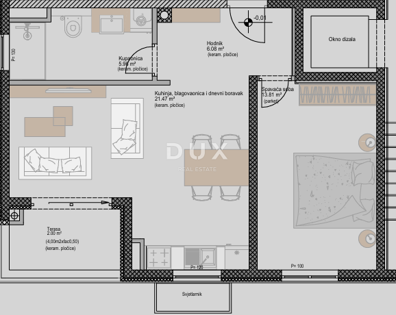 ISTRA, POREČ - Moderno 1-sobno stanovanje v novem projektu, blizu morja, možnost financiranja s kreditom