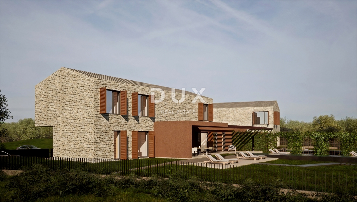 ISTRA, VIŽINADA - Gradbeno zemljišče na robu vasi