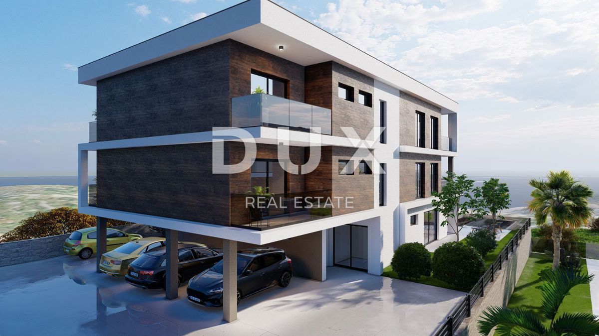 OTOK KRK, VRBNIK - Luksuzni apartma z bazenom