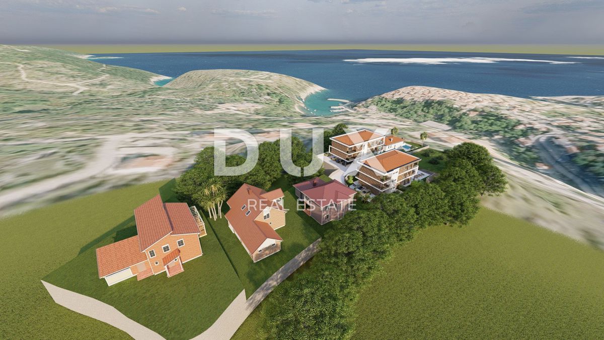 OTOK KRK, VRBNIK - Luksuzni apartma z bazenom
