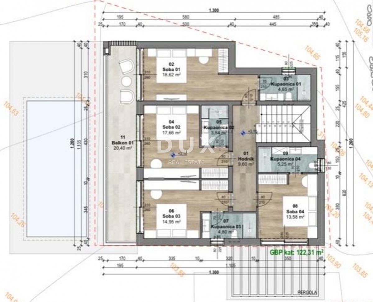 Zemljišče Žgaljići, Krk, 575m2