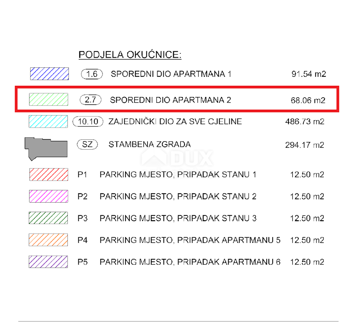 OPATIJA, CENTER - novozgrajeno stanovanje 80,10m2 s panoramskim pogledom na morje + okolica 68,06m2 - STANOVANJE 2