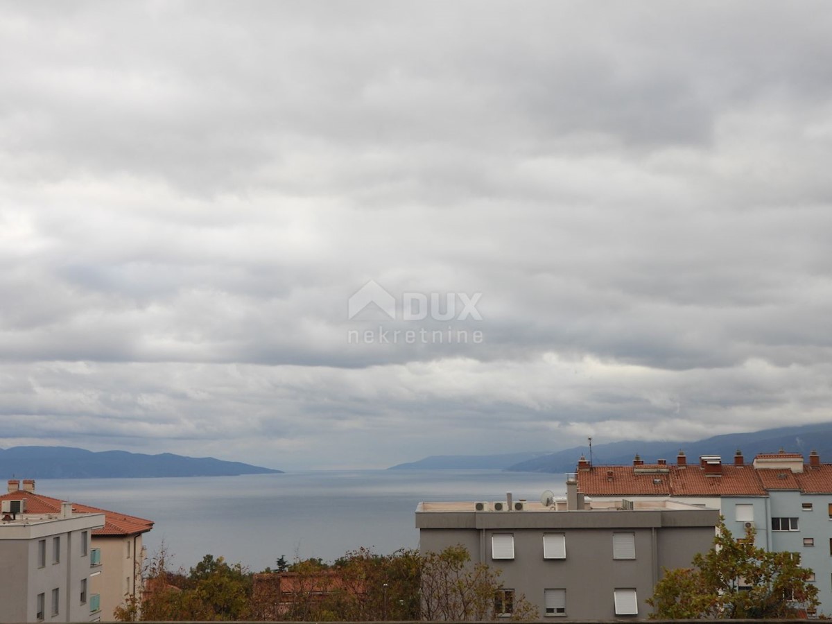 SRDOČI - apartma 140m2 DB+3S s panoramskim pogledom na morje + vrt 175m2