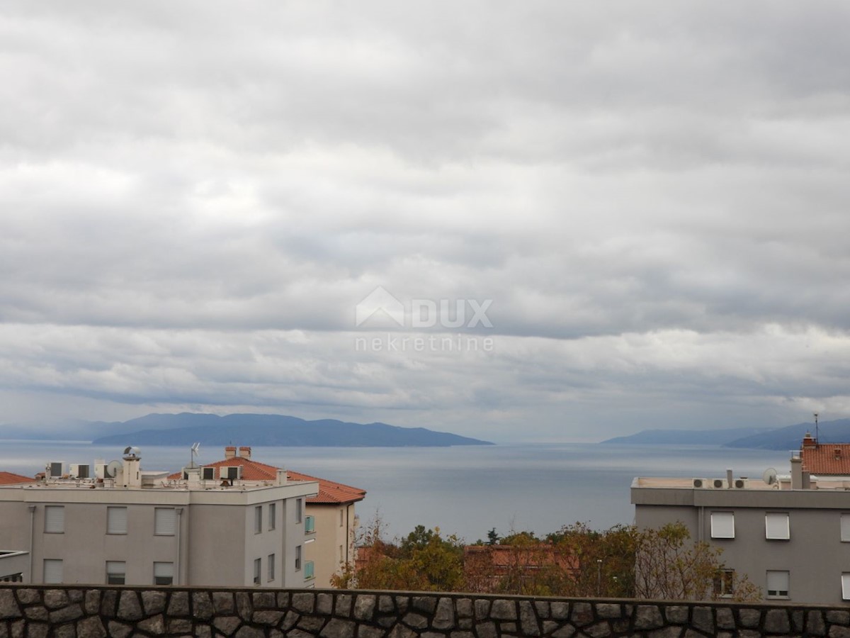 SRDOČI - apartma 140m2 DB+3S s panoramskim pogledom na morje + vrt 175m2