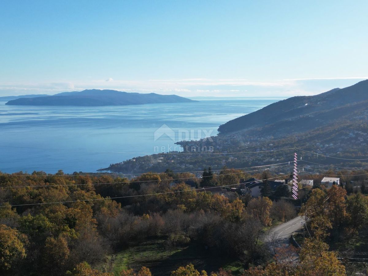 OPATIJA VEPRINAC - gradbeno zemljišče 18150m2 s prekrasnim pogledom na morje