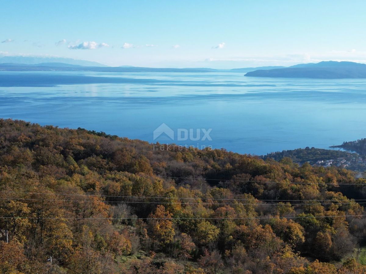 OPATIJA VEPRINAC - gradbeno zemljišče 18150m2 s prekrasnim pogledom na morje