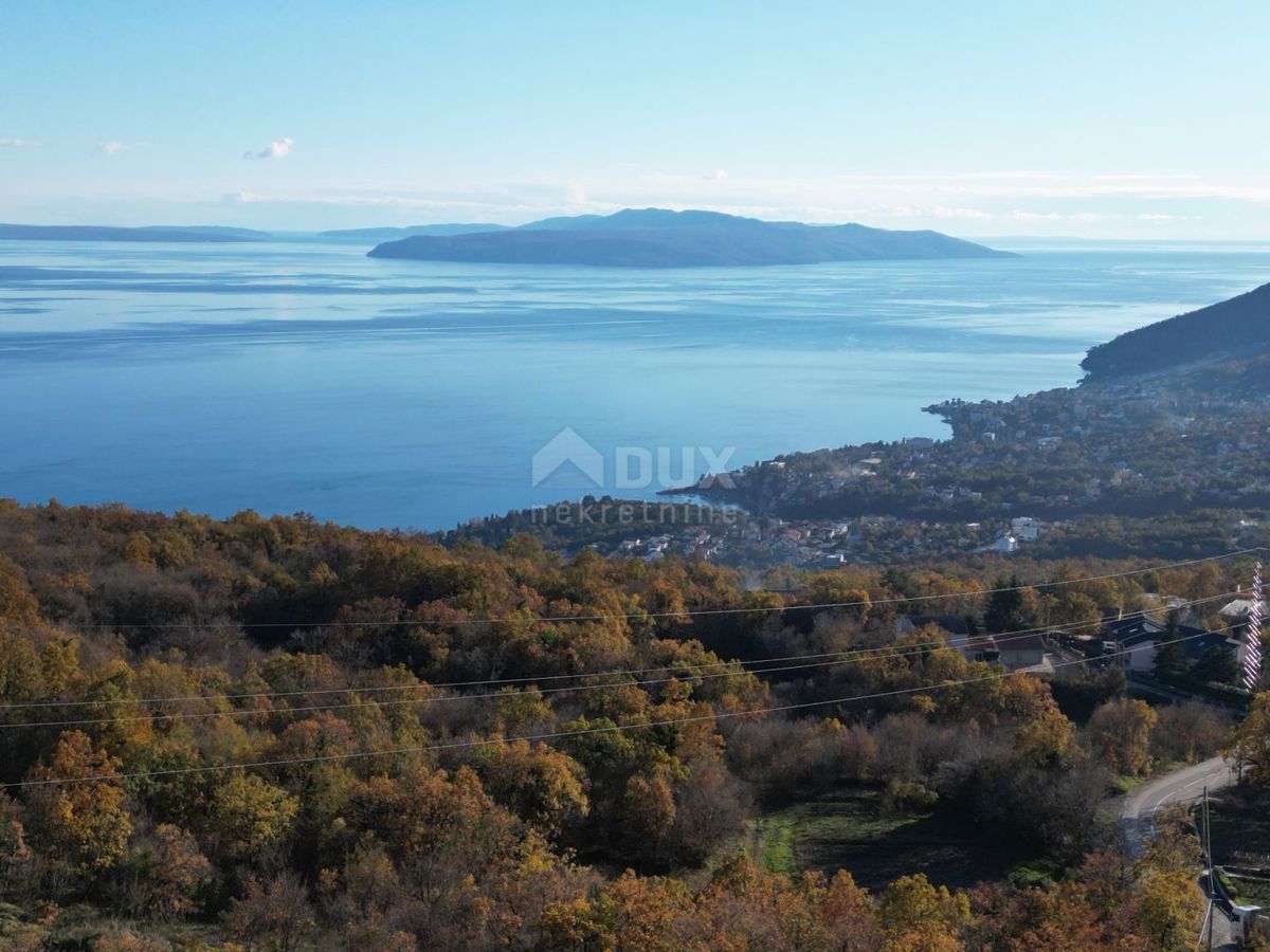 OPATIJA VEPRINAC - gradbeno zemljišče 18150m2 s prekrasnim pogledom na morje