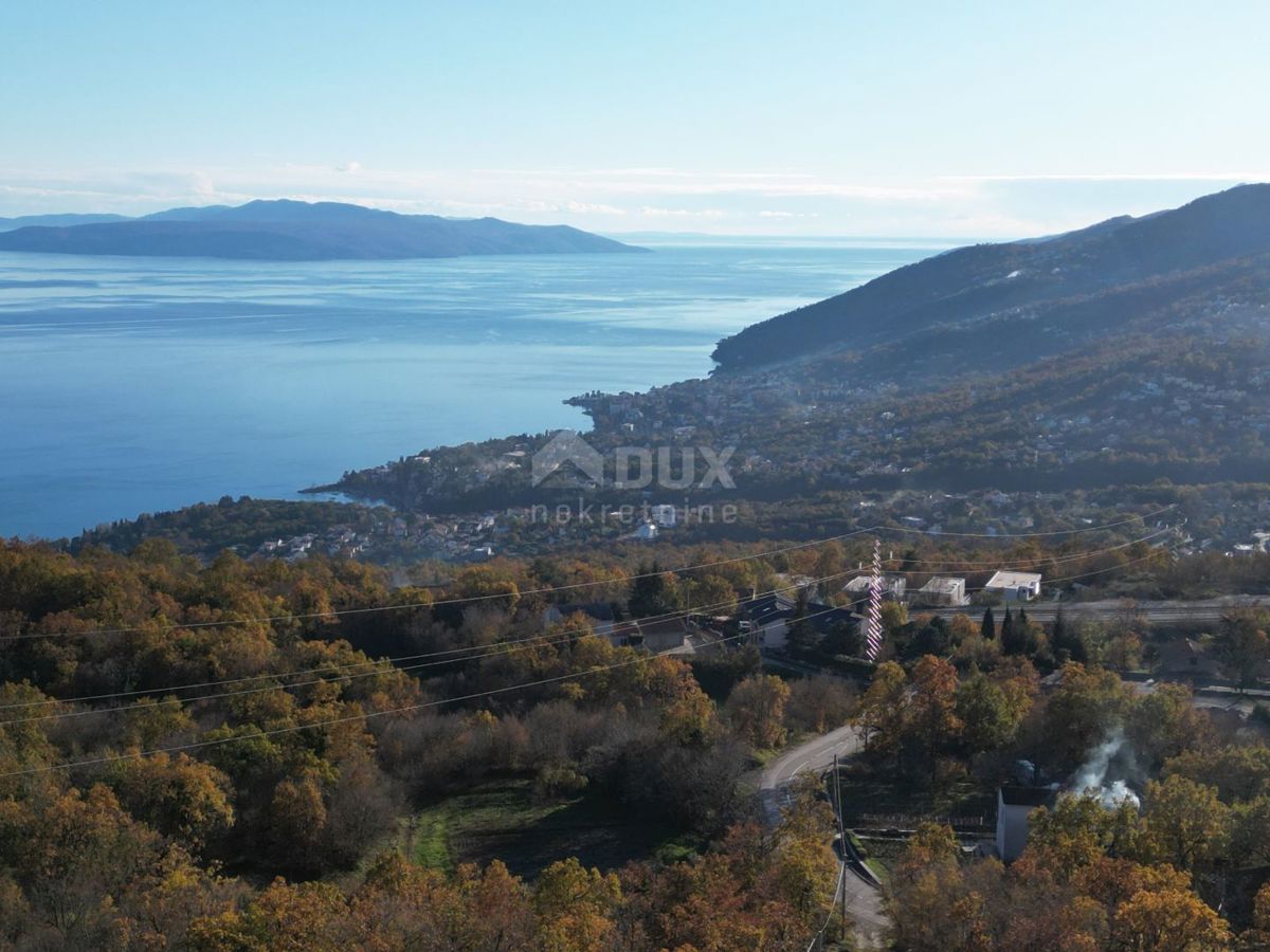 OPATIJA VEPRINAC - gradbeno zemljišče 18150m2 s prekrasnim pogledom na morje