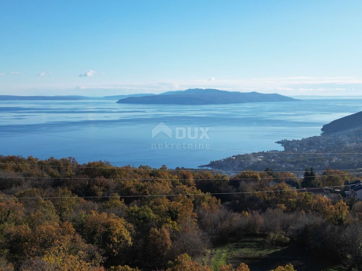 OPATIJA VEPRINAC - gradbeno zemljišče 18150m2 s prekrasnim pogledom na morje