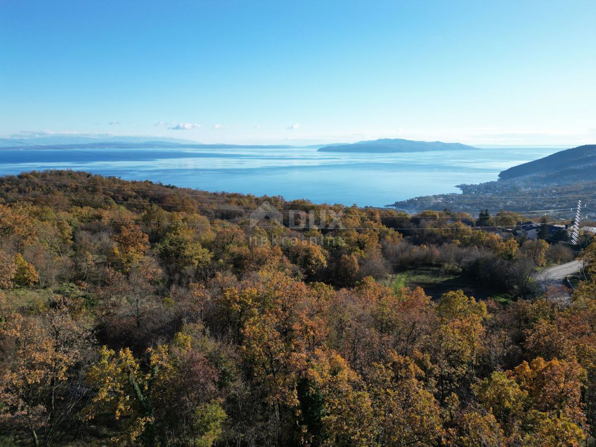 OPATIJA VEPRINAC - gradbeno zemljišče 18150m2 s prekrasnim pogledom na morje