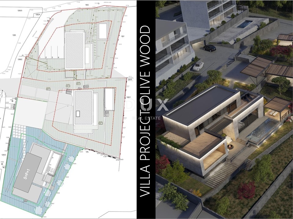 OPATIJA, CENTER - čudovita luksuzna vila nad centrom Opatije s panoramskim pogledom na morje in velikim vrtom 