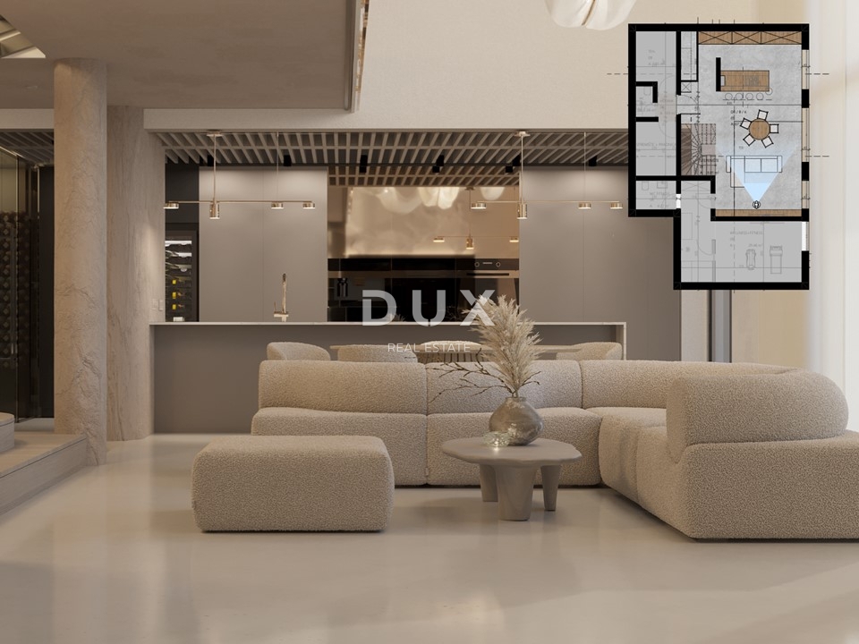 OPATIJA, CENTER - čudovita luksuzna vila nad centrom Opatije s panoramskim pogledom na morje in velikim vrtom 